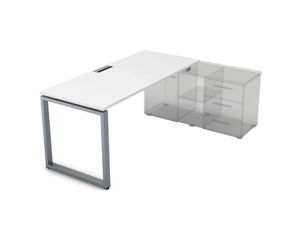 Стол рабочий прямолинейный,для крепления на тумбу (2000*900*750) СП-О.996 Глосс / Gloss