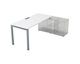 Стол рабочий прямолинейный для крепления на тумбу (2000*900*750) СП-П.996 Глосс / Gloss images