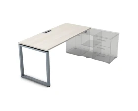 Стол рабочий прямолинейный,для крепления на тумбу (2000*900*750) СП-О.996 Глосс / Gloss images