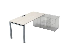 Стол рабочий прямолинейный для крепления на тумбу (2000*900*750) СП-П.996 Глосс / Gloss images