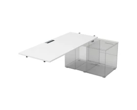 Стол рабочий прямолинейный для крепления на тумбу, средний (1800*700*750) СПС.975 Глосс / Gloss images